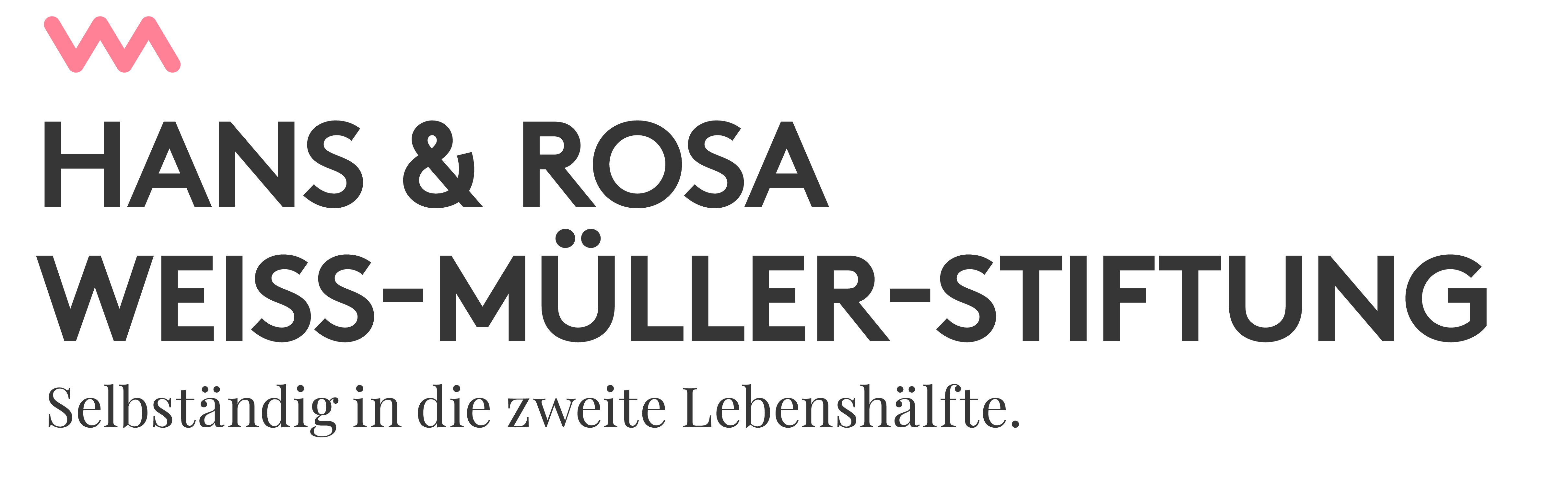 Hans und Rosa Weiss-Müller Stiftung, Wir engagieren uns seit 30 Jahren für mehr Lebensqualität von älteren Menschen. Die Stiftung fördert selbständiges Wohnen im Alter und unterstützt Projekte, die den Lebensalltag älterer Menschen nachhaltig verbessern.